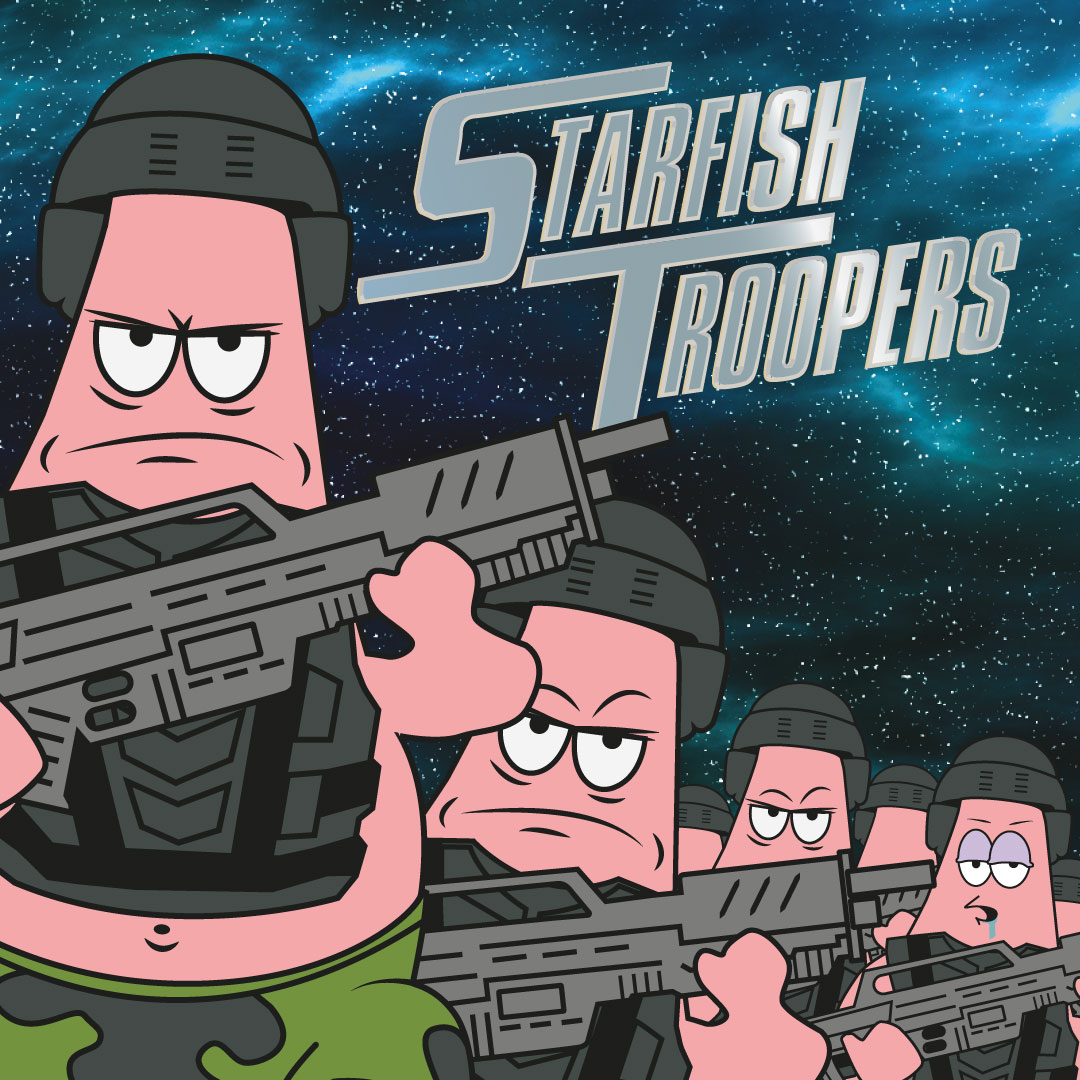 Starfish Troopers illustration by Ida Chan
